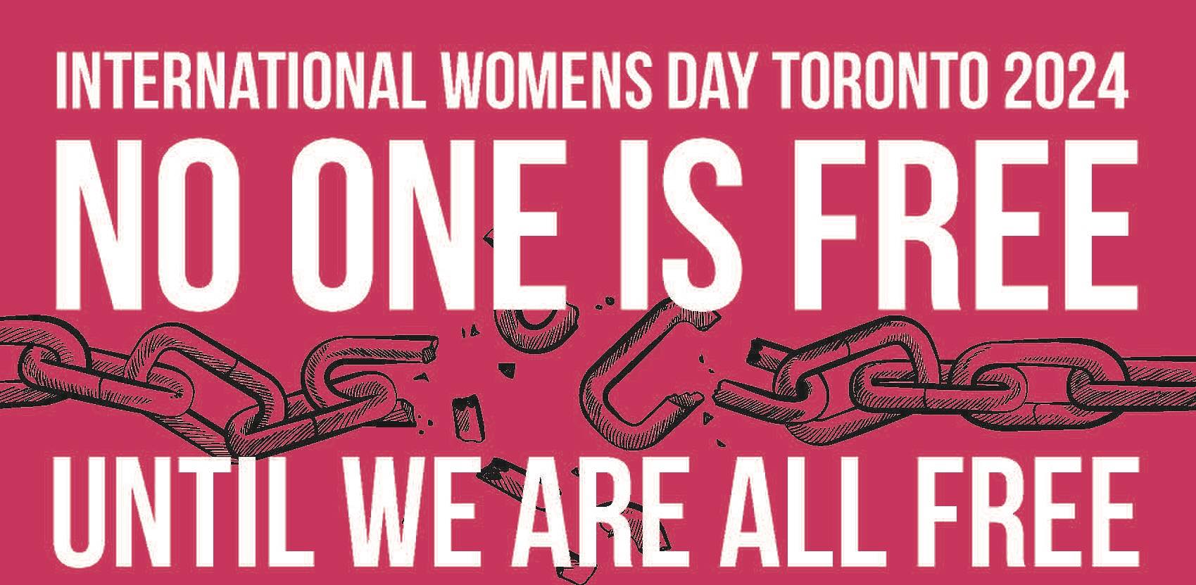 PSAC's International Women's Day Toronto March